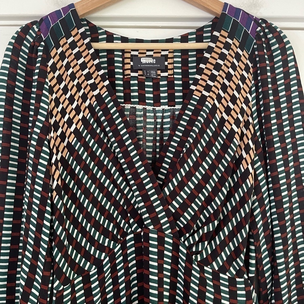 Anthropologie Maeve Gianna Tunic Dress - 4 - Picture 8 of 11